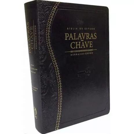 Bíblia de Estudo Palavra Chave Preta - Cpad Menor preço em Bíblia de Estudo Palavra Chave Preta - Cpad