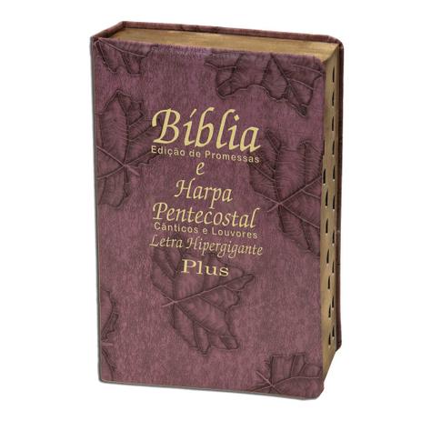 Bíblia Hipergigante Plus Luxo Folha Promessas 14x21 Goiaba - Kings cross publicações Menor preço em Bíblia Hipergigante Plus Luxo Folha Promessas 14x21 Goiaba - Kings cross publicações