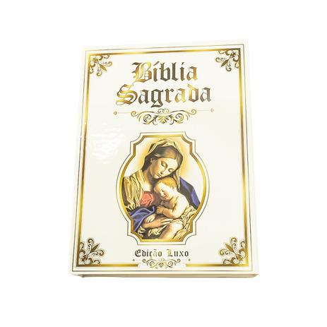 Biblia ilustrada luxo pae branca com caixa oratorio - loyola - Loyola sp Menor preço em Biblia ilustrada luxo pae branca com caixa oratorio - loyola - Loyola sp