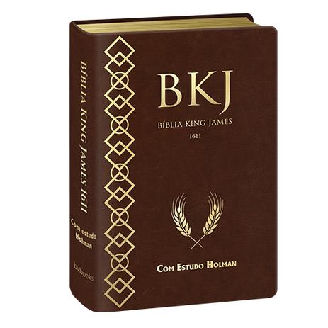 Bíblia King James com Estudo Holman - Marrom - Bv books é boa?