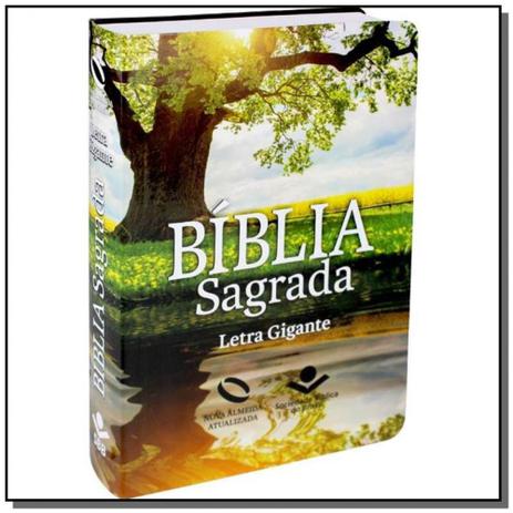 Biblia nova almeida atualizada letra gigante - c01 - Sociedade biblica - sbb Menor preço em Biblia nova almeida atualizada letra gigante - c01 - Sociedade biblica - sbb