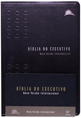 Menor preço em Bíblia nova versão internacional do executivo - Capa luxo preta - Editora vida