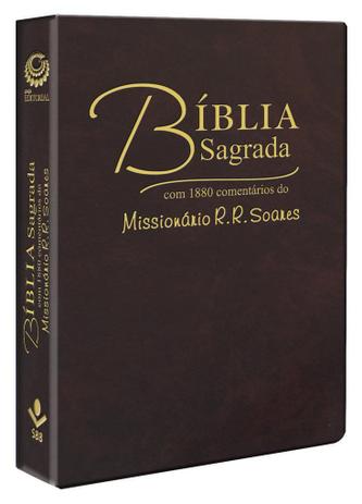 Biblia Sagrada Comentada Pelo Miss R R Soares Graca Biblia Magazine Luiza