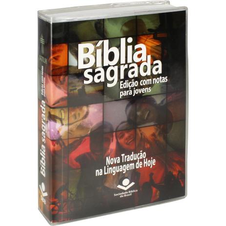 Bíblia Sagrada Edição com Notas para Jovens - Sbb Menor preço em Bíblia Sagrada Edição com Notas para Jovens - Sbb