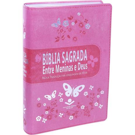 Bíblia Sagrada entre Meninas e Deus - Sbb Menor preço em Bíblia Sagrada entre Meninas e Deus - Sbb