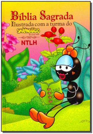 Bíblia Sagrada Ilustrada Smilinguido Capa Dura - Luz e vida Menor preço em Bíblia Sagrada Ilustrada Smilinguido Capa Dura - Luz e vida