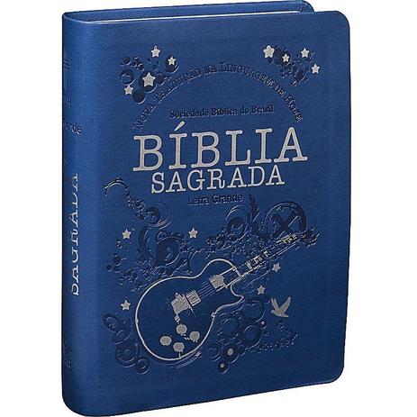 Biblia sagrada letra grande - capa azul - sbb - Sociedade biblica - sbb Menor preço em Biblia sagrada letra grande - capa azul - sbb - Sociedade biblica - sbb