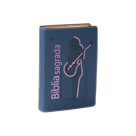 Biblia sagrada ntlh para jovens - capa azul com rosa - sbb - Sociedade biblica - sbb Menor preço em Biblia sagrada ntlh para jovens - capa azul com rosa - sbb - Sociedade biblica - sbb