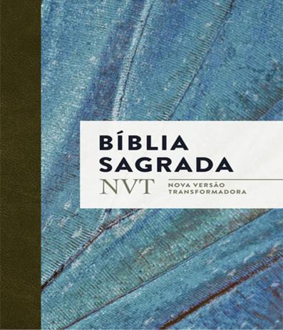 Biblia Sagrada Nvt - Azul Claro - Letra Normal/brochura - Mundo cristao é boa?