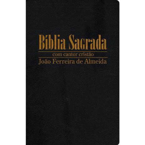 Bíblia Sagrada RC com Cantor Cristão com Letra - Capa Luxo Preta - Sbb Menor preço em Bíblia Sagrada RC com Cantor Cristão com Letra - Capa Luxo Preta - Sbb