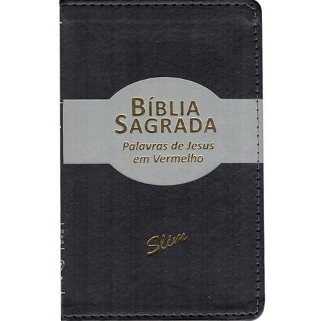 Bíblia Sagrada Slim PJV - Preta - Casa publicadora paulista Menor preço em Bíblia Sagrada Slim PJV - Preta - Casa publicadora paulista