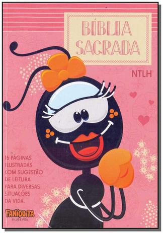 Bíblia Sagrada Smilinguido - Capa Flexível - Rosa - Luz e vida Menor preço em Bíblia Sagrada Smilinguido - Capa Flexível - Rosa - Luz e vida