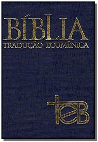 Bíblia TEB - Estudo - Capa dura Menor preço em Bíblia TEB - Estudo - Capa dura