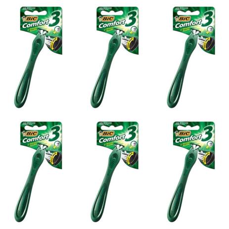 Bic Comfort 3 Aparelho De Barbear Pele Sensível C/1 (Kit C/06) é ruim? Bic Comfort 3 Aparelho De Barbear Pele Sensível C/1 (Kit C/06) é boa?