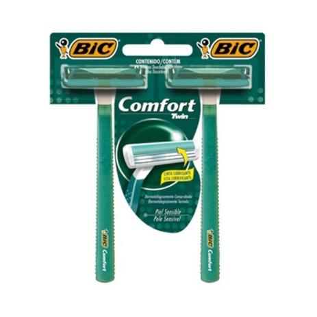 Bic Comfort Twin Aparelho De Barbear Pele Sensível C/2 é boa?