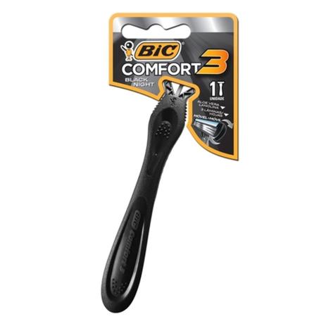 Bic Confort 3 Aparelho Black Night Menor preço em Bic Confort 3 Aparelho Black Night