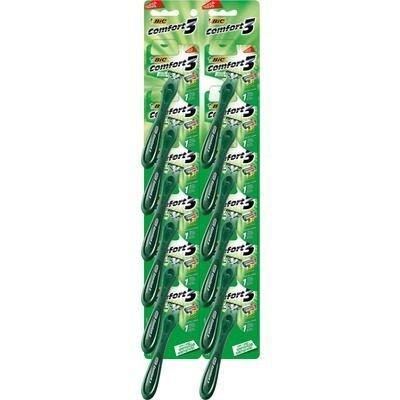 Bic Confort 3 Pele Sensível Aparelho Verde 12x1 (Kit C/03) Menor preço em Bic Confort 3 Pele Sensível Aparelho Verde 12x1 (Kit C/03)
