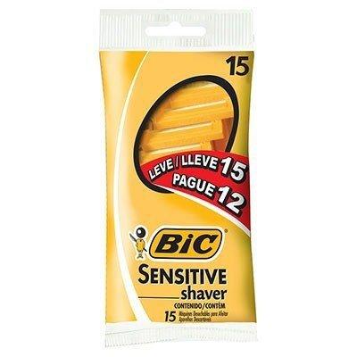 Bic Sensitive Shave Aparelho C/15 (Kit C/06) Menor preço em Bic Sensitive Shave Aparelho C/15 (Kit C/06)