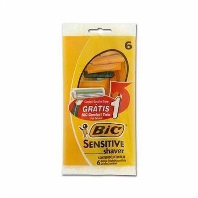 Bic Sensitive Shave Aparelho C/6 Menor preço em Bic Sensitive Shave Aparelho C/6