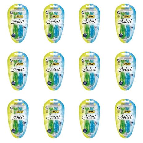 Bic Soleil Feminino Aparelho Verde/azul C/2 (Kit C/12) Menor preço em Bic Soleil Feminino Aparelho Verde/azul C/2 (Kit C/12)