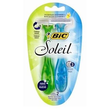 Bic Soleil Feminino Aparelho Verde/azul C/2 Menor preço em Bic Soleil Feminino Aparelho Verde/azul C/2