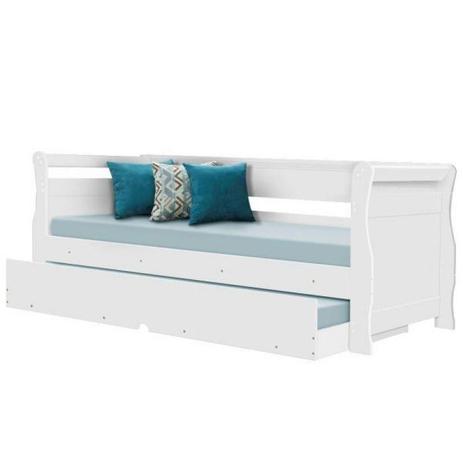 Bicama Babá Sofá Solteiro Bibox Branco - Tebarrot Menor preço em Bicama Babá Sofá Solteiro Bibox Branco - Tebarrot