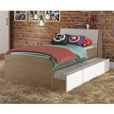 Bicama Com Baú Infantil CM1202 Avelã/Branco Hecol é boa?