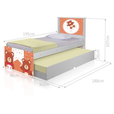 Bicama Juvenil Adesivada Ursinhos de Pelúcia - Tebarrot é boa?