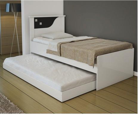 Bicama Solteiro Bianca Cimol Branco/Preto é boa?