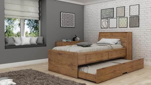 Bicama Solteiro Teen Com Cama Auxiliar Madeirado - Gelius Menor preço em Bicama Solteiro Teen Com Cama Auxiliar Madeirado - Gelius