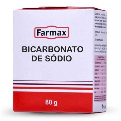 Bicarbonato de Sódio 80g - Farmax Menor preço em Bicarbonato de Sódio 80g - Farmax