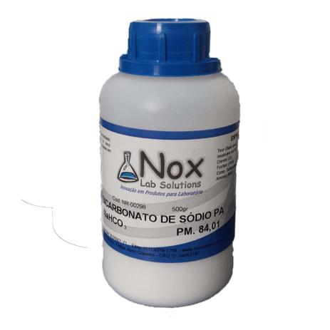 Bicarbonato de Sodio P.A. 500 grs Nox - Neon Menor preço em Bicarbonato de Sodio P.A. 500 grs Nox - Neon