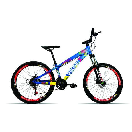 Bicicleta 26 Vikingx 21v Index Vmaxx Spinner 300 Azul Menor preço em Bicicleta 26 Vikingx 21v Index Vmaxx Spinner 300 Azul