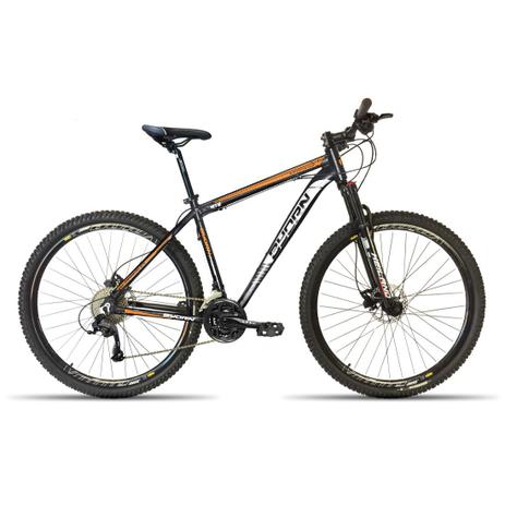 Bicicleta 29 Byorn 24V Freio Hid. Susp. com Trava Preto com Laranja 19 Menor preço em Bicicleta 29 Byorn 24V Freio Hid. Susp. com Trava Preto com Laranja 19