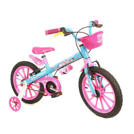 Bicicleta Aro 16 Candy - Nathor Menor preço em Bicicleta Aro 16 Candy - Nathor