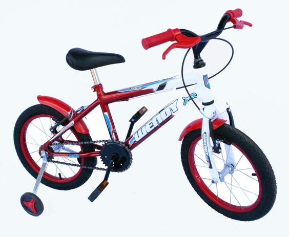Bicicleta aro 16 masc wendy com roda al e acessorios na cor verm é ruim? Bicicleta aro 16 masc wendy com roda al e acessorios na cor verm é boa?