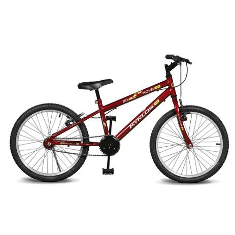 Bicicleta Aro 20 Move sem Marchas Vermelho Kyklos Menor preço em Bicicleta Aro 20 Move sem Marchas Vermelho Kyklos