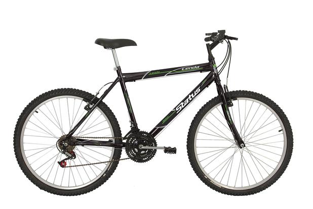 Bicicleta Aro 26 18 marchas Status Lenda - Status Bike Menor preço em Bicicleta Aro 26 18 marchas Status Lenda - Status Bike