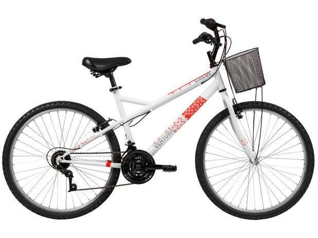 Bicicleta Aro 26 Caloi 2021 Ventura T18R26V21 Aço - Freio V-Brake 21 Marchas Menor preço em Bicicleta Aro 26 Caloi 2021 Ventura T18R26V21 Aço - Freio V-Brake 21 Marchas