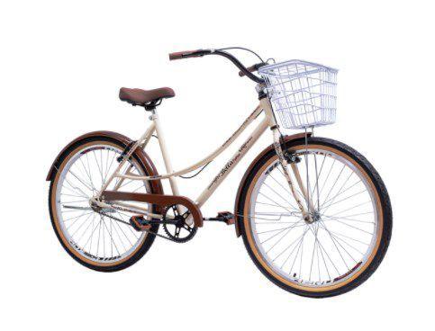 Bicicleta Aro 26 Feminina Passeio Retro Caiçara com Cestinha - Ch bike é boa?