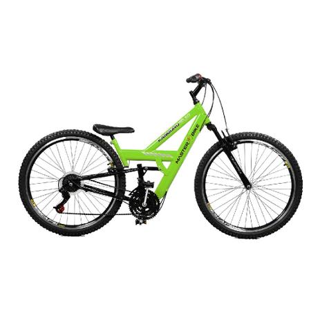 Bicicleta Aro 26 Masc Kanguru Style Rebaixada 21m a 36 Vd/Pt - Master Bike Menor preço em Bicicleta Aro 26 Masc Kanguru Style Rebaixada 21m a 36 Vd/Pt - Master Bike