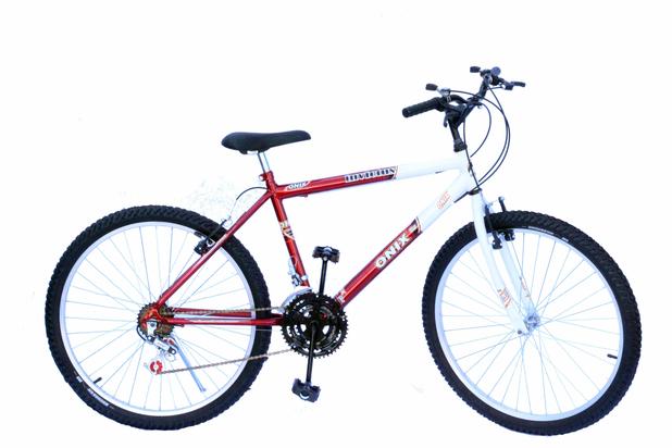 Bicicleta aro 26 onix masc 18m mtb convencional cor vermelho Menor preço em Bicicleta aro 26 onix masc 18m mtb convencional cor vermelho