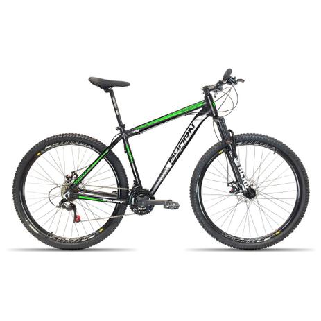 Bicicleta Aro 29 Byorn 21V Index Freio a Disco Preto com Verde 19 Menor preço em Bicicleta Aro 29 Byorn 21V Index Freio a Disco Preto com Verde 19