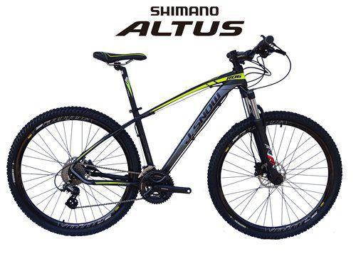 Bicicleta Aro 29 J. Snow 27v Shimano Freio Hidraulico Susp com Trava Guidão Menor preço em Bicicleta Aro 29 J. Snow 27v Shimano Freio Hidraulico Susp com Trava Guidão