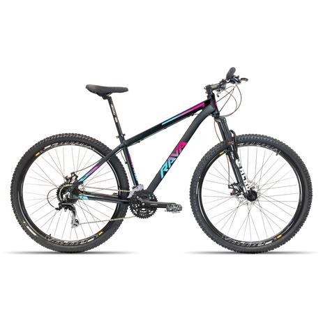 Bicicleta Aro 29 TSW Rava 27 Velocidades Kit Shimano Acera Preto com Azul 17 Menor preço em Bicicleta Aro 29 TSW Rava 27 Velocidades Kit Shimano Acera Preto com Azul 17