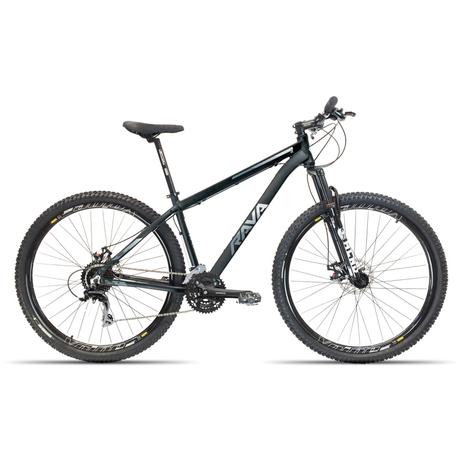 Bicicleta Aro 29 TSW Rava 27 Velocidades Kit Shimano Acera Preto com Cinza 19 Menor preço em Bicicleta Aro 29 TSW Rava 27 Velocidades Kit Shimano Acera Preto com Cinza 19