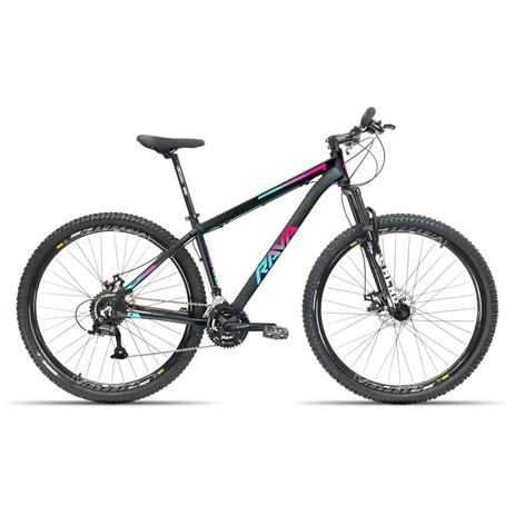 Bicicleta Aro 29 TSW Rava 27V Kit Shimano Altus Freio Hidráulico Suspensão Preto com Azul 19 Menor preço em Bicicleta Aro 29 TSW Rava 27V Kit Shimano Altus Freio Hidráulico Suspensão Preto com Azul 19