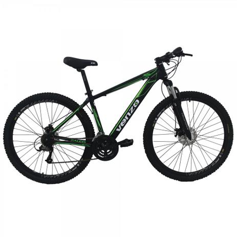 Bicicleta Aro 29ER 21 Velocidades Preto Verde - Venzo Falcon é boa?