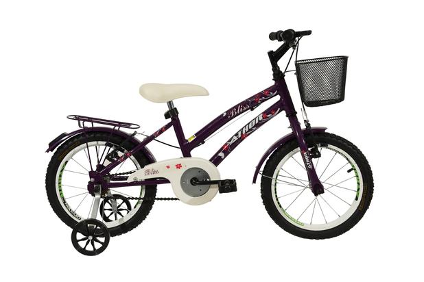 Bicicleta athor aro 16 bliss feminino com cestinha violeta Menor preço em Bicicleta athor aro 16 bliss feminino com cestinha violeta