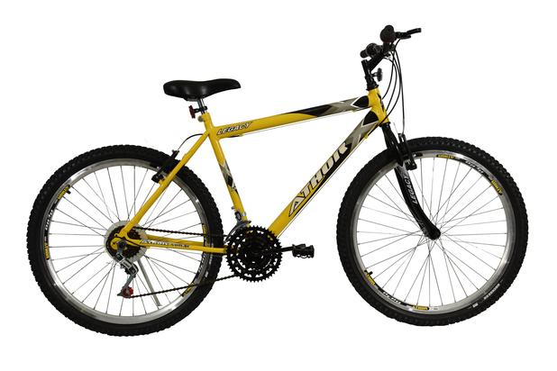 Bicicleta athor aro 26 mtb 18/m legacy masculino amarela Menor preço em Bicicleta athor aro 26 mtb 18/m legacy masculino amarela